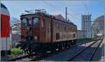 Die Ae 3/6 III 10264 in Aigle. 
9. April 2013