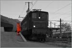 Bildvariante der Ae 4/7 10997 in Gampel-Steg.