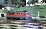 SBB Ae 6/6 Nr.11 414 in Erstfeld am 30.08.1999.