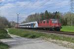 2025-04-09.SBB CFF FFS Cargo Vufflens-la-Ville  Locomotive électrique Re 420 255    © la photo vous intéresse merci de me contacter  photos-vietti-violi@ik.me