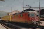 Am 24 Mai 2004 zieht SBB 11278 ein Postzug durch Olten.