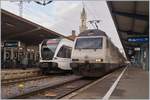 Jubiläums-Werbeloks am Grossen und Kleinen See: In Konstanz wendet die SBB Re 460 113-4 (UIC 91 85 4 460 113-4 CH-SBB)  100 Jahre SEV  mit ihrem IR 75.