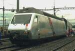 Scanbild von 460 084 während der Ausstellung in Lausanner Triage am 4 Augustus 1997.