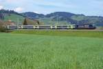 BLS: RE Luzern-Bern mit der Re 465 006 kurz nach Langnau im Emmental am 29.