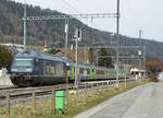Letzte Fahrten der BLS EW lll Pendel zwischen Neuchâtel und La Chaux-de-Fonds.
