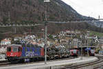 Milit�rtransport per Bahn.