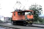 RhB Ge 2/2 Nr.73 in Thusis im August 1989.