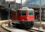 SBB Re 4/4 II 11135, Bhf Basel SBB, 01.06.2012