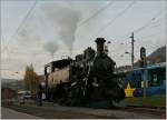 Die BFD N�3 bei der Blonay-Chamby Bahn in Blonay.