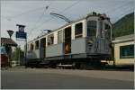 Nocheinmal derBCFeh 4/4 N� 6 ex- Monthey-Chmp�ray-Morgins/AOMC bei der Blonay-Chamby Bahn in Blonay, nun ohne kontrastreichen bunten Blumenschmuck.
