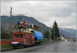 Die Fahrleitung der Blonay-Chamby Strecke wird f�r die Saison 2012 in Ordnung gebracht.