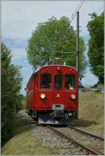 Der RhB ABe 4/4 N� 35 unterwegs nach Chamby.