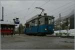 Wie sch�n, durften wir unseren lieben Besuch letztes Jahr empfangen, denn dieses Jahr w�re, im besten Falle, alles etwas  vom Winde verweht...   T-L Tram in Blonay BC am 28.