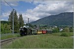 So wie das Festival Suisse de vapeur ausserhalb der Blonay - Chamby Bahn begann, so endete es für mich auch ausserhalb, auch wenn sich die Haltestelle Château d'Hauteville nicht weit von