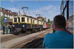 50 Jahre Blonay - Chamby; Mega Steam Festival: Der MOB FZe 6/6 2002 wurde nicht zu Unrecht gerne und oft fotografiert.