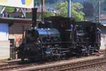 Am 17 September 2025 schleppt DBB Lok-3 LANGNAU der 853 ins Depot von Burgdorf am Anfang des grosses Bahnfest  150 Jahre Emmentalbahn . 