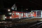 ASm: Morgenstimmung vor dem Depot Wiedlisbach am 1.