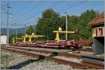 BAM Dienstwagen f�r den Gleisbau in L'Isle Mont la Ville.