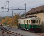 Der BAM BCFe 4/4 N� 2 in L'Isle Mont la Ville.