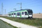 2020-05-27, LEB Assens  Automotrice Stadler RBe 4/8 41    © la photo vous intéresse merci de me contacter  photos-vietti-violi@ik.me