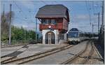 Eigentlich liegt der Bahnhof am Vormittag in der Sonne, ausser es käme gerade eine Fotowolke...