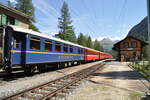 RhB Speisewagen WR 3813 II (fr�her Dr 4� 10-12) Gourmino bei Spinas am 19.08.2009.