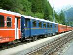RhB Partywagen  Gourmino  in Berg�n am 29.08.2005.