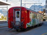 Der 4-achsige RhB Einheitswagen I (EW I) - B 2315  B�renland Arosa , ein 2.