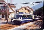 Vor gut 35 Jahren: mit dem damals neuartigen Steuerwagen mit Sitzplätzen ist der MOB  Super-Panoramic  Express als reiner 1.