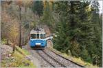 Der ABDe 8/8 4001 SUISSE zwischen Sendy Sollard und Les Avants.