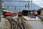 RhB Be 4/4 Nr.515; Ge 4/4 II Nr.615 und Ge 4/4 III Nr.