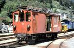 RhB De 2/2 Nr.151 in Poschiavo im August 1989.
