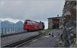 Ganz oben angekommen ist der letze Zug des Tages; für die Rückfahrt wird er freilich etwas besser bestzt sein, als auf der Bergfahrt.