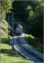 Die Monte Generosobahn kurz vor der Station Bellavista.
