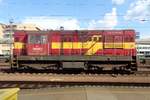 ZSSK 742 005 steht am 8 Mai 2018 in Bratislava-Petrzalka.