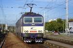 Doppellok 131 094 steht am Abend von 22 JUni 2022 in Spisska Nova Ves.