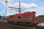 Ex-KDS 770 529 steht am 27 Mai 2025 in Decin hl.n. 