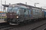 CD Werbevectron 193 568 wirbt f�r die Eins�tze der Vectronen auf Tschechiens Gleise am 25 September 2025 in Kol�n. 