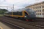 Regiojet 665 001 verlasst am 27 Mai 2025 Usti nad Labem als Rychlyk nach CHeb �ber Chomutov.