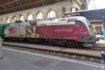 Kaiserin Elisabeth l�sst gr�ssen: SISSI, auch GySEV 470 501 genannt, wartet am 11 September 2018 in Budapest-Keleti auf das Abfahrtsignal.