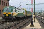 An verregneten 16 September 2024 treft GySEV 471 004 in Sopron ein.